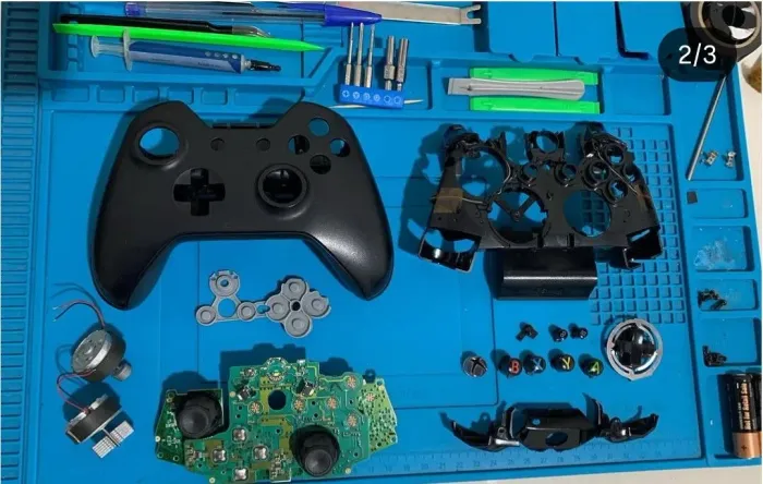Conserto de controles de vídeo games