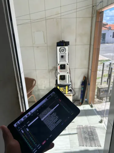 Torre de som automotivo!