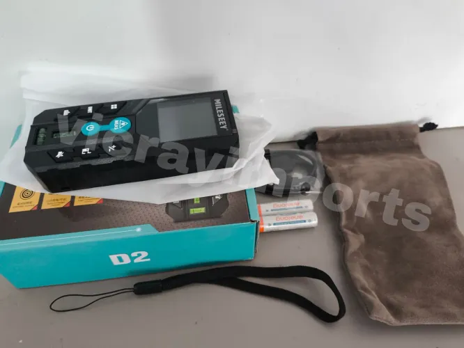 Trena laser Mileseey recarregável