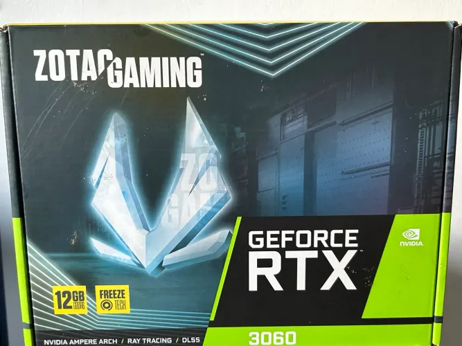 Placa de Vídeo GeForce RTX3060 12GB