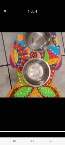 Comedouro para gatinhos 