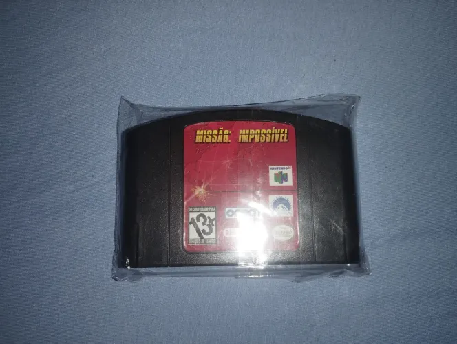 Cartucho Missão Impossível Original Gradiente N64.