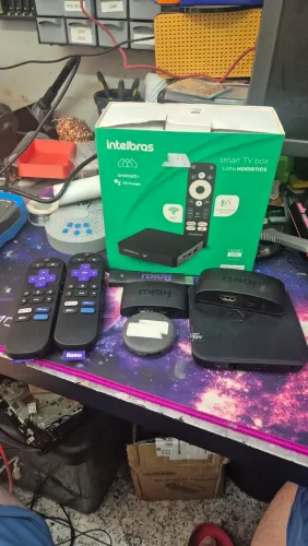 Lote Roku e Android tv com defeito