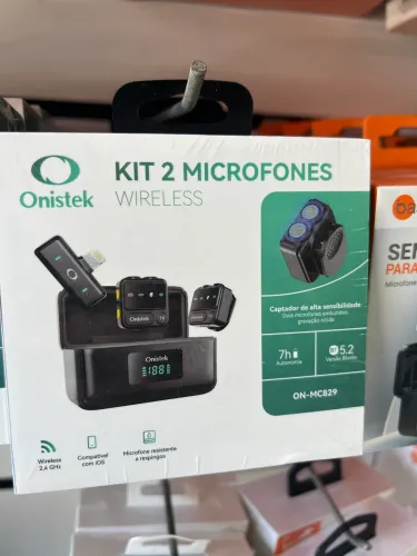 Microfone de Lapela Lightning IPhone