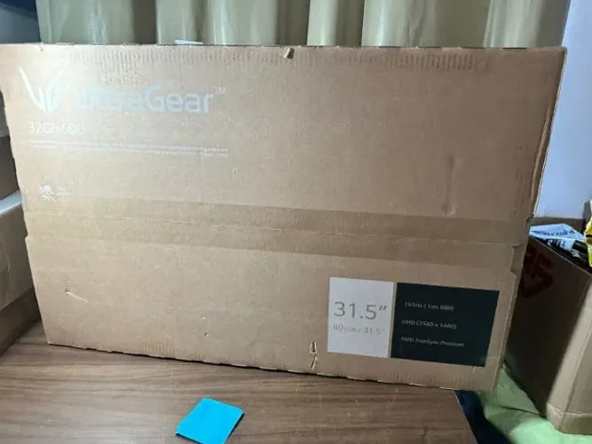 Monitor Gamer LG UltraGear 32'' QHD 2K Lacrado ! Novo 165Hz 1ms HDR10 N. Fiscal Garantia