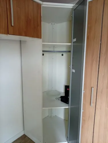 Armário para Cama de Casal Embutida 