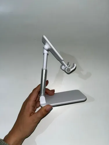 suporte dobrável para celular e tablet | ajustável | mesa | antiderrapante | novo  