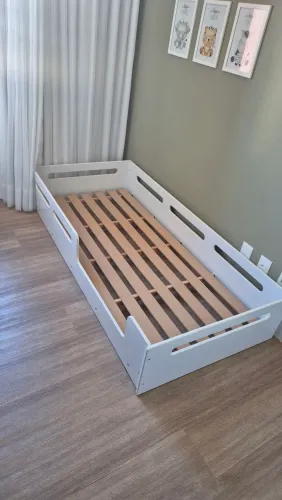 Cama Solteiro em MDF