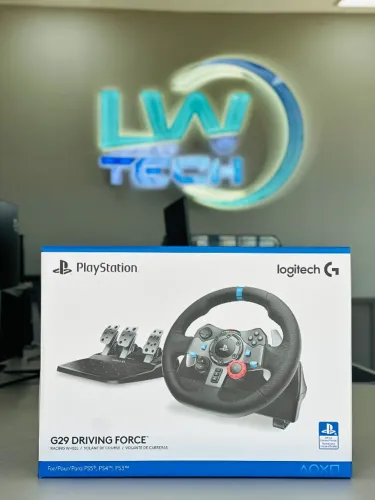 Logitech G29 Driving Force | Volante + Pedais - Loja LW Tech 
