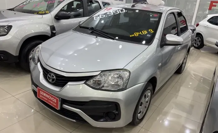 Toyota Etios XS 1.5 Flex 16V 5P Aut. 2018