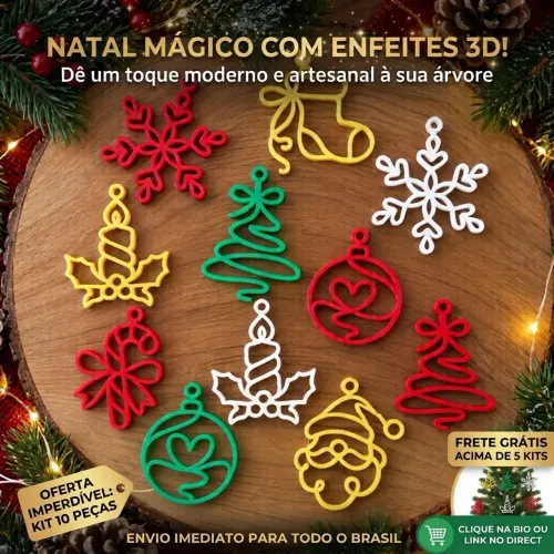 Decoração de Natal para árvore de Natal