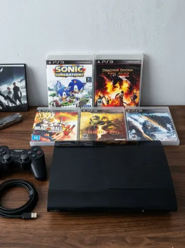Ps3 Desbloqueado ÓTIMO ESTADO 14 Jogos (FACILITO ENTREGA)