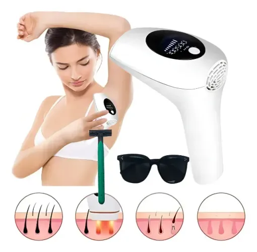 Depilador laser - 1 milhão de pulsos