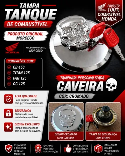 Tampa Tanque Combustível Original