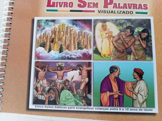 Material evangelistico com lindas histórias onde as crianças conhecerão a mensagem da..