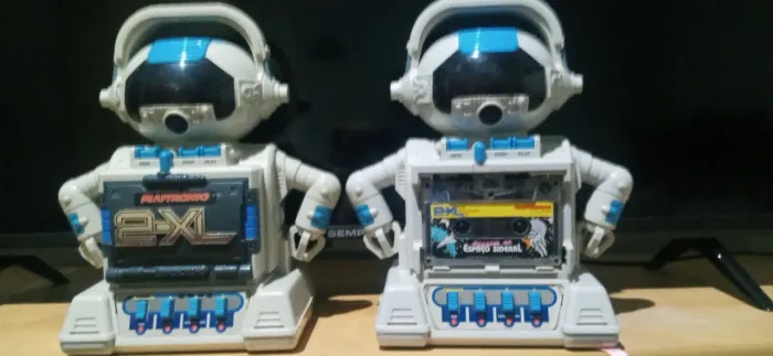 2 robô playtronic 2xl relíquia
