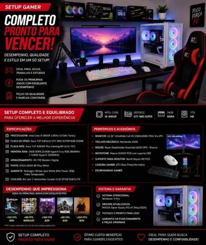 PC gamer completo