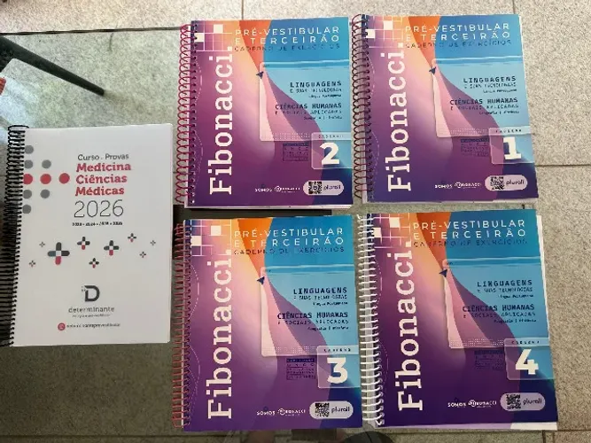 DETERMINANTE -Apostilas FIBONACCI Medicina 2026 Completo + Caderno Ciências Médicas CMMG
