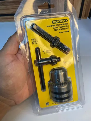 Mandril de Furadeira Adaptador SDS Plus Martelete - BOM-5018 BomVink