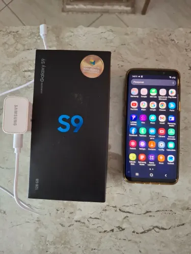 Celular S9 Samsung 128g Cinza Escuro