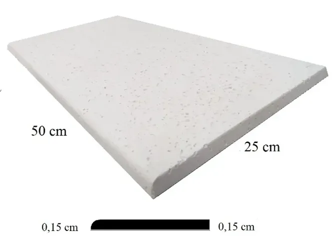Kit c/41 bordas atérmicas 50x25x1,5cm