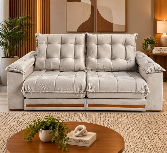 Sofá Barcelona pillow 30 cm Novo a pronta entrega
