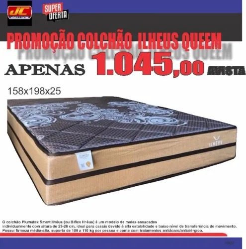 COLCHÃO ILHEUS QUEEM 1,58M