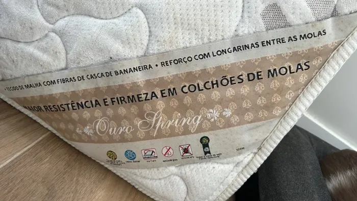 Colchão de Casal Ortobom Ouro Spring