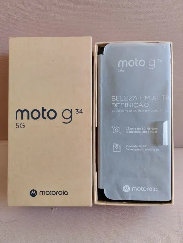 Vendo, celular semi novo modelo Motorola G34/5G.