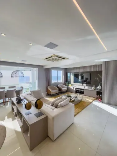EXCLUSIVO APARTAMENTO NA PENINSULA, VISTA MAR, REFORMADO E PROJETADO, AREA DE LAZER CLUPEN