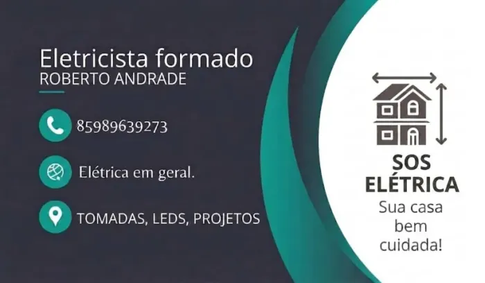 ELETRICISTA tomadas,leds,projetos em geral