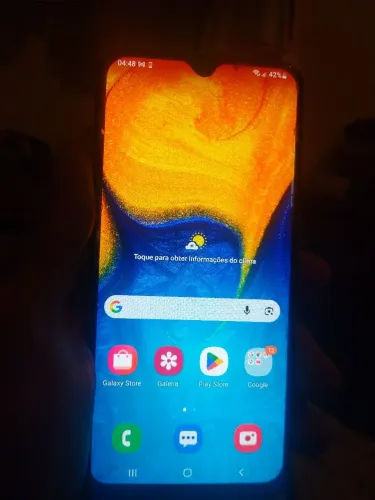 Samsung Galaxy A20 azul