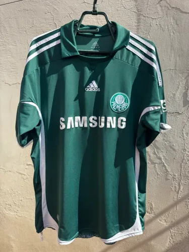 Camisa Palmeiras 2009 Adidas Samsung Fast Shop Original Época Tam G