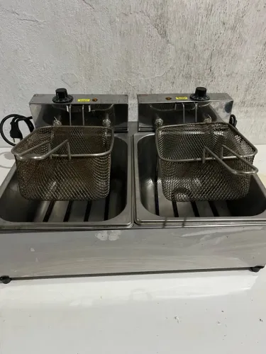 Itens para batataria, fritadeira