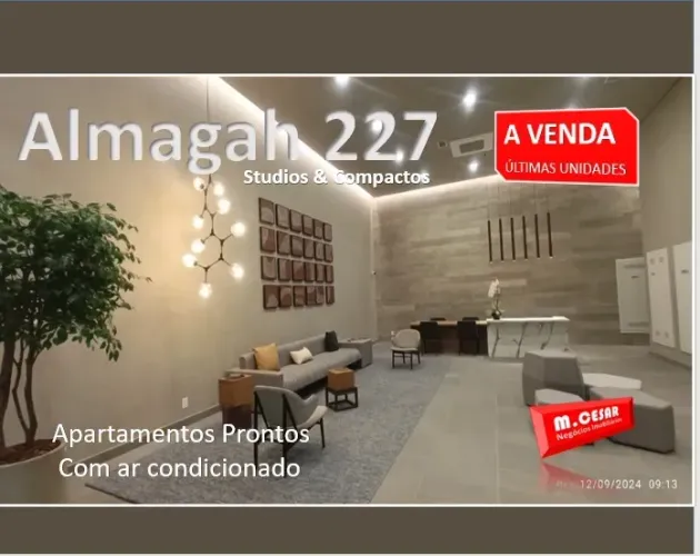 Apartamento Studio a Venda, 27 m², Almagah, Tatuapé, São Paulo - SP