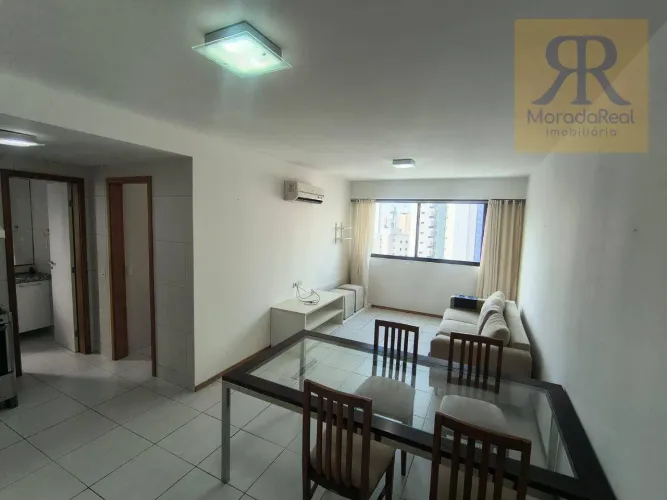 Apartamento com 1 dormitório para alugar, 42 m² por R$ 2.950,00/mês - Boa Viagem - Recife/