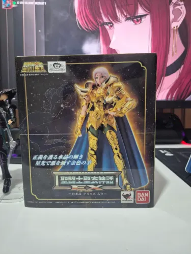 Cloth Myth EX Mu de ÁriesBandai Original - Completo