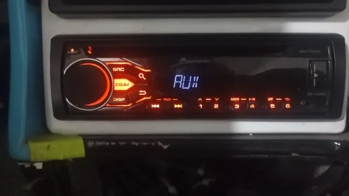 Rádio piooner com subwoofer