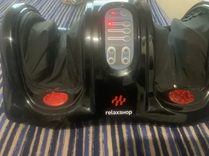 Massageador elétrico Relaxshop de pés e panturrilhas