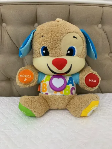 Pelúcia Fisher Price Cachorrinho 