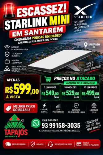 Kit Antena Starlink Mini
