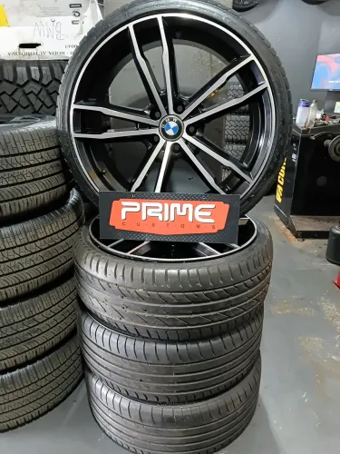 JOGO DE PNEUS E RODAS ARO 20 BMW