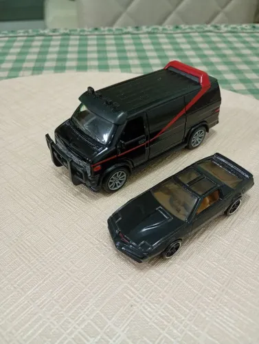 Miniatura van esquadrão classe A + super máquina anos 80