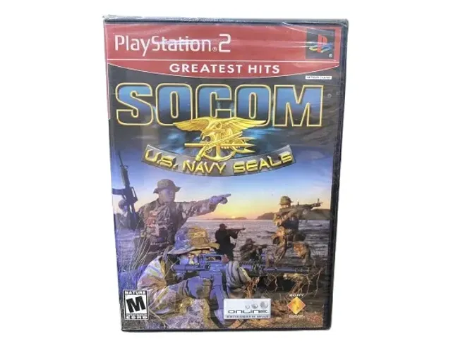 Socom Playstation 2 Navy Seals Greatest Hits Lacrado