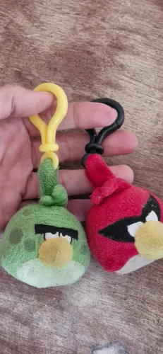 Angry Birds Pelucia Chaveiro 
