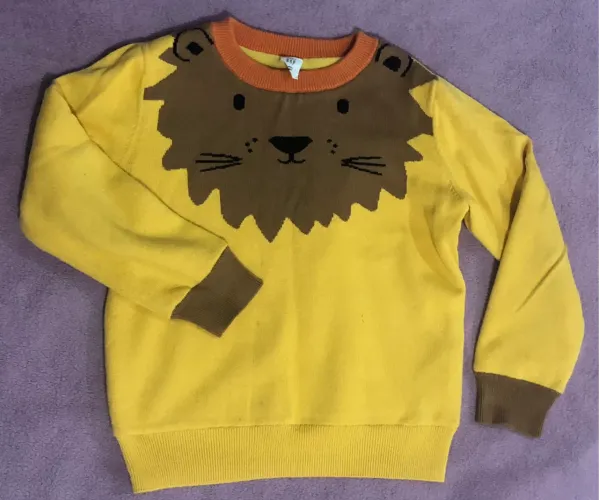 Blusa de frio infantil GAP tanho 5-6