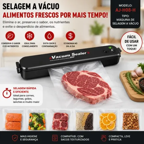 Seladora a vácuo AJ-H08-H.