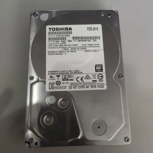 Hd toshiba 2TB