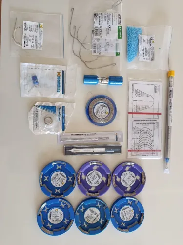 Materiais de Ortodontia na especialização 