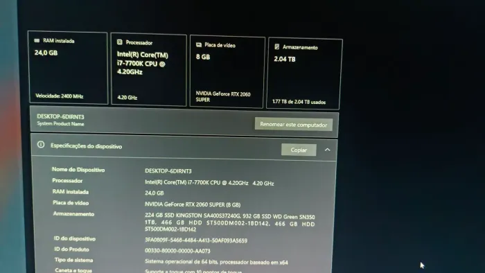 Kit Ryan 7 7700k